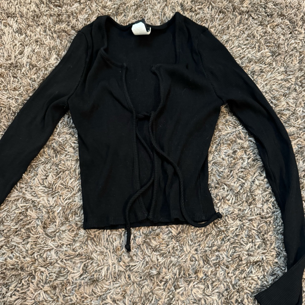 Black Tied top